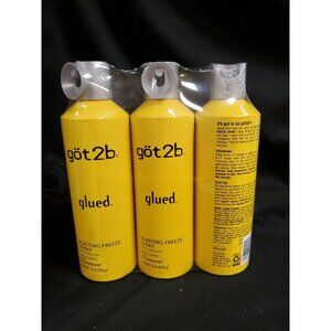 Lot Of 3 GOT 2B Glued Blasting Freeze Spray, 12 Ounce each NEW Sealed